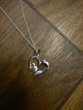 Disney Timeless Sterling Silver Mickey Mouse Necklace If You Can Dream It